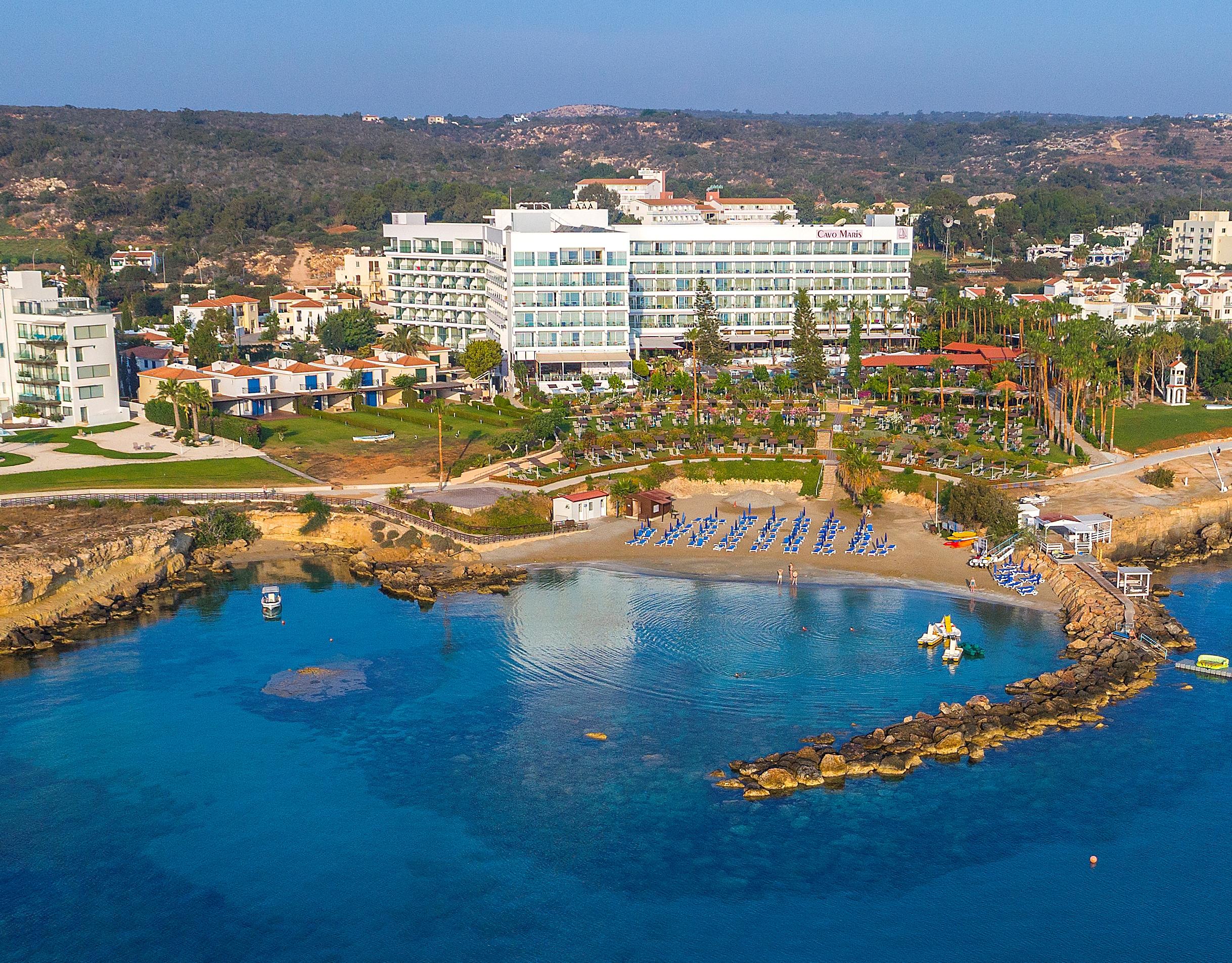 Cavo Maris Beach Hotel Protaras Bagian luar foto