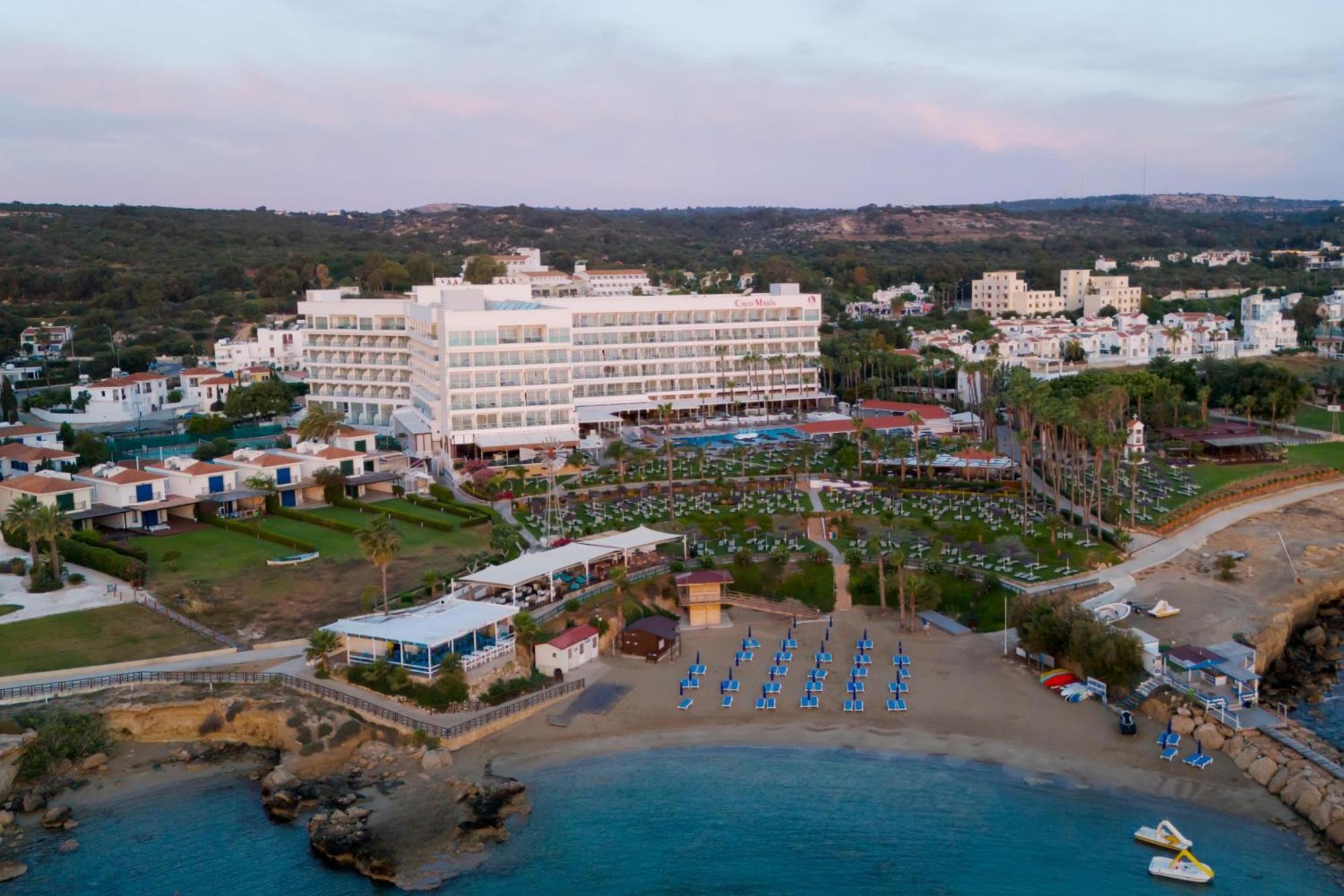 Cavo Maris Beach Hotel Protaras Bagian luar foto